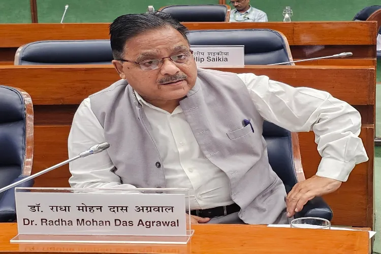 MP Radha Mohan Das Agrawal