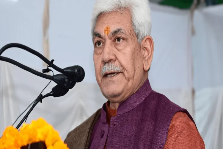 LG of Jammu and Kashmir Manoj Sinha