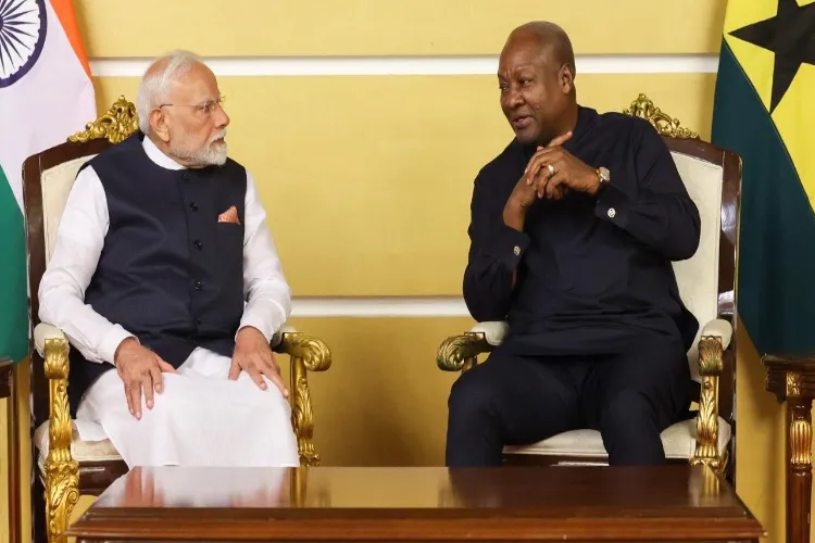 India and Ghana signed four Memoranda of Understanding 