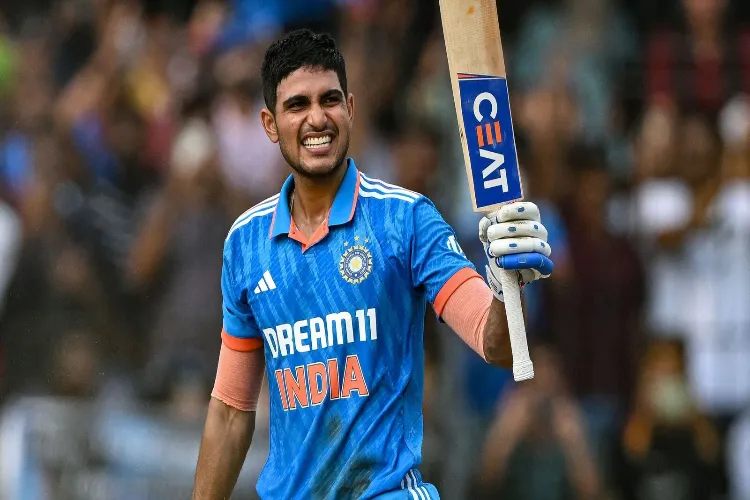 Indian test captain Shubman Gill