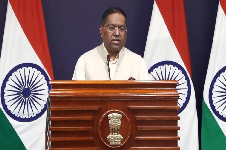 MEA spokesperson Randhir Jaiswal