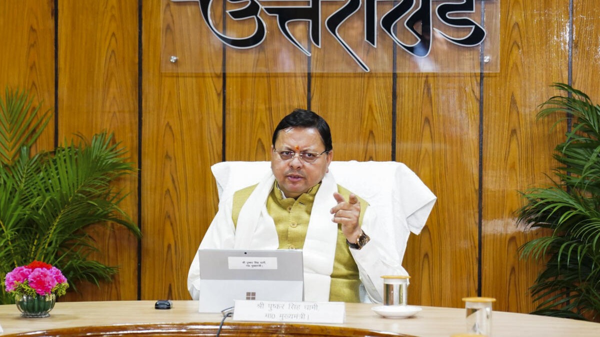 Chief Minister of Uttarakhand, Pushkar Singh Dhami