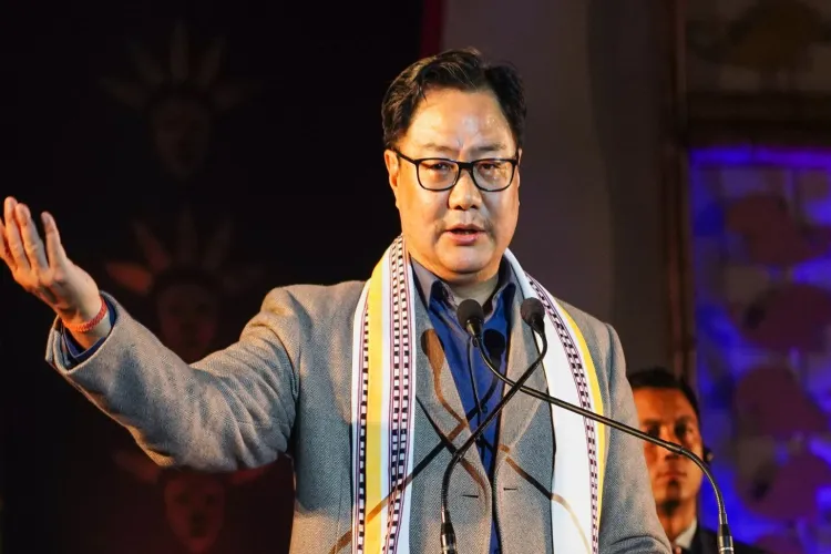 Union Minister Kiren Rijiju
