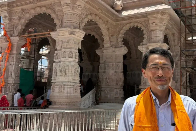 Japanese Envoy to India offers prayers at Hanumangarhi, Ram Janmabhoomi in Ayodhya