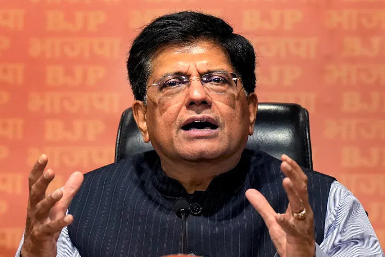 BJP leader Piyush Goyal