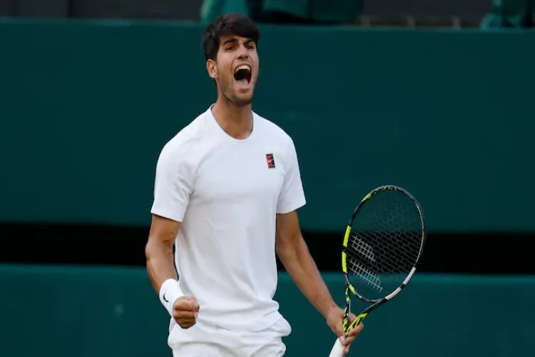 Tennis Player Carlos Alcaraz