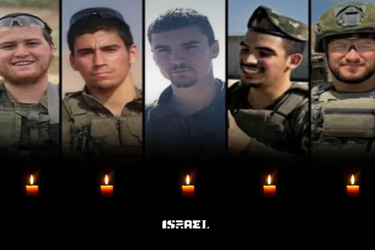 Israeli soldiers killed in Northern Gaza  (IDF x)