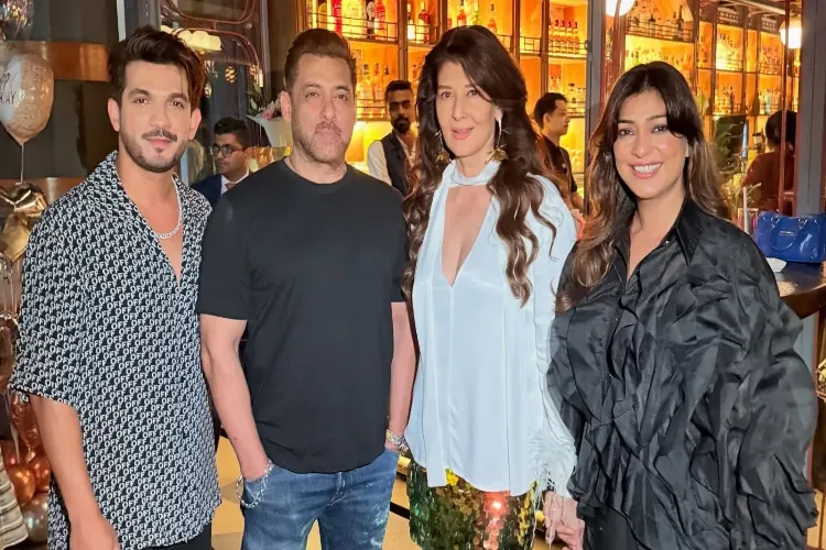 Salman Khan attends Sangeeta Bijlani's birthday bash