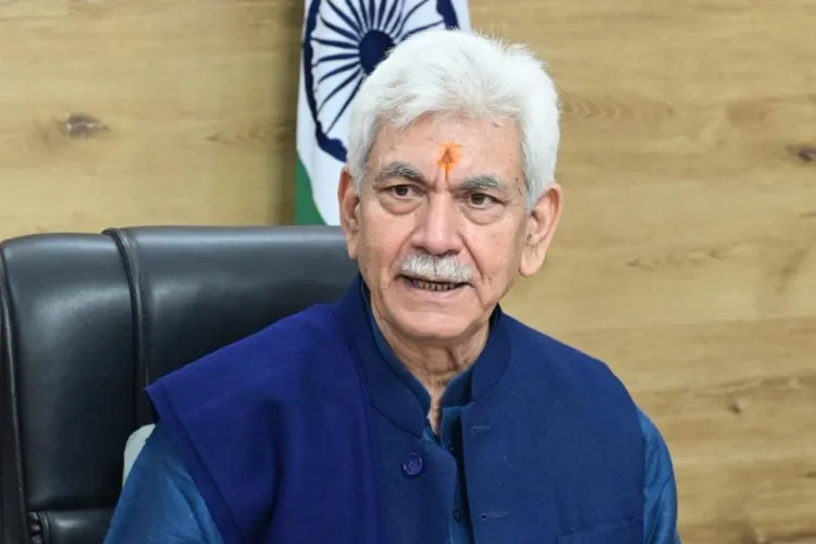 J&K Lt Governor Manoj Sinha