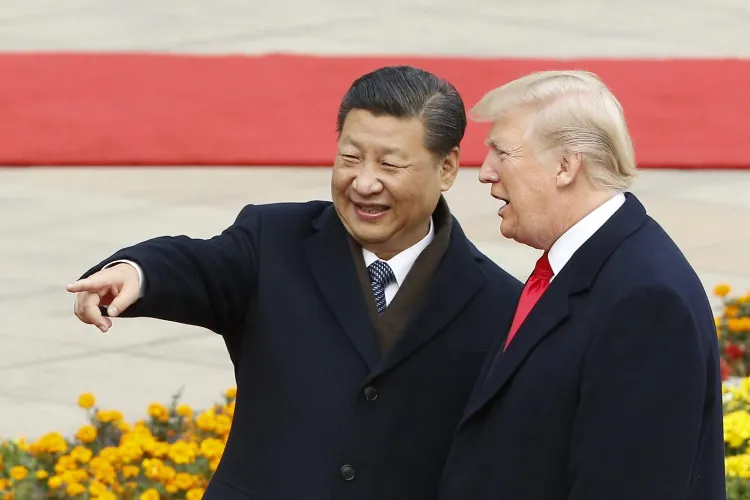 US President Donald Trump and President of China Xi Jinping