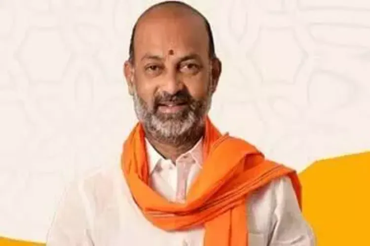 Union Minister of State for Home Affairs Bandi Sanjay Kumar