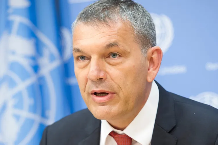 UNRWA Chief Philippe Lazzarini