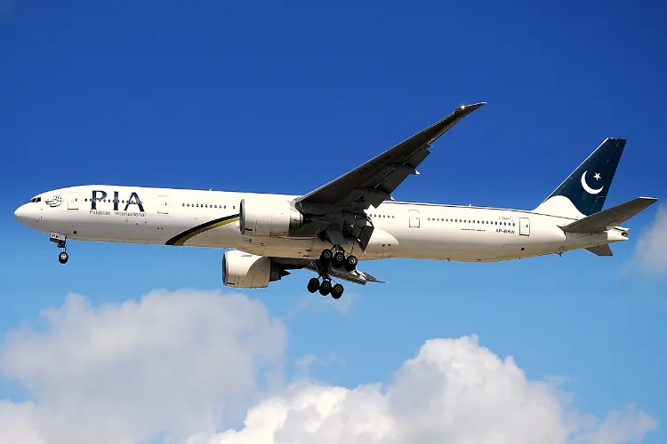 PIA airplane
