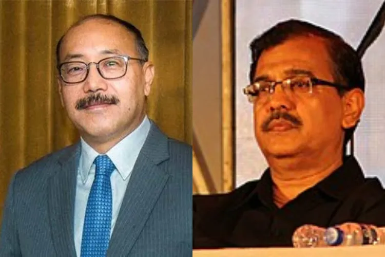 Ujjwal Nikam and Harsh Vardhan Shringla