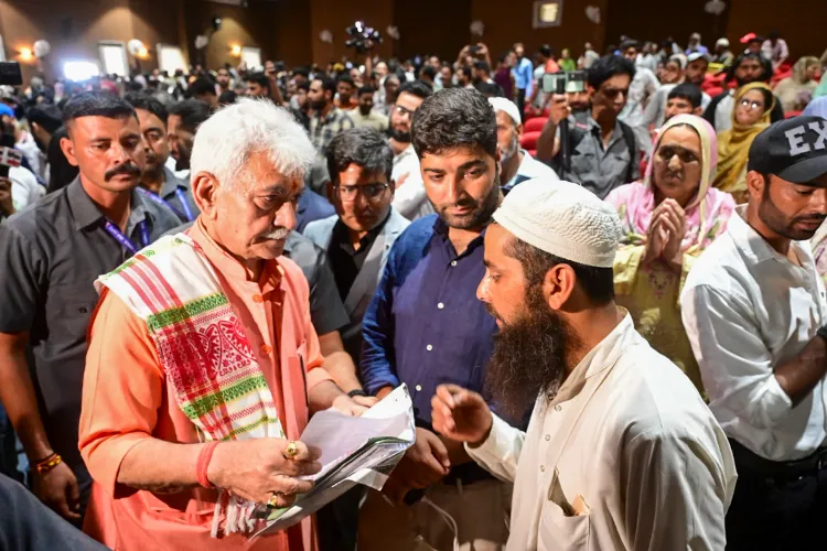 J-K LG hands over job letters to kin of 40 terror victims