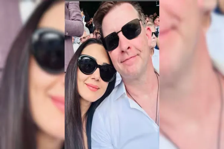 Preity Zinta with husband Gene Goodenough
