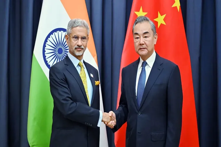 EAM S. Jaishanker with Chinese EAM Wang Yi