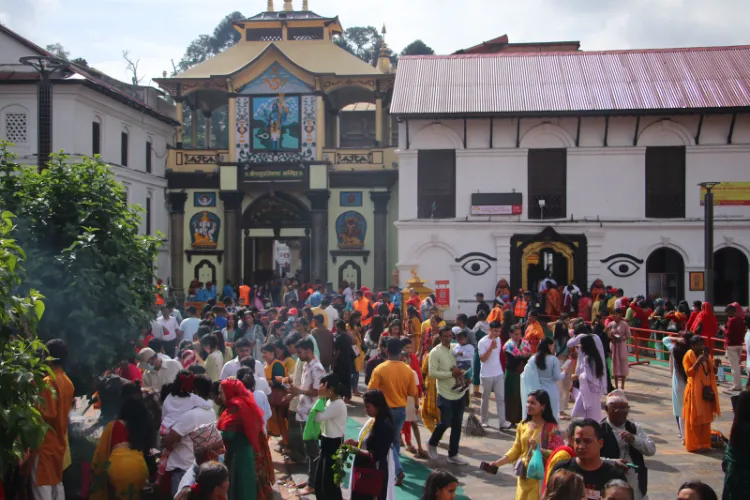 Devotees throng Pashupatinath temple for Shrawan