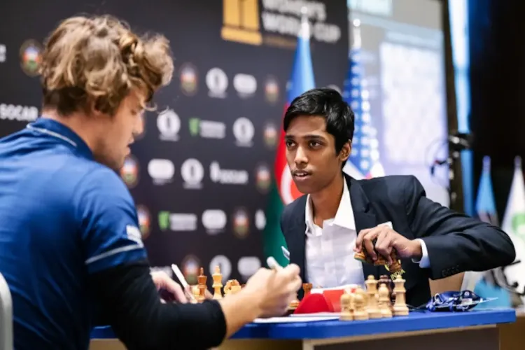 Indian Chess Champion R Praggnanandhaa