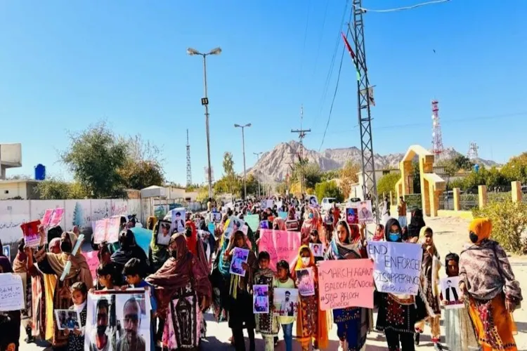 Protests in Balochistan