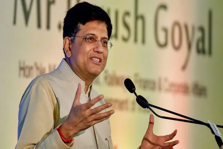 Minister of Commerce and Industry Piyush Goyal