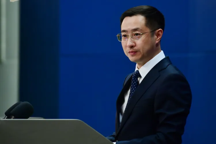 China's Foreign Ministry Spokesperson Lin Jian 