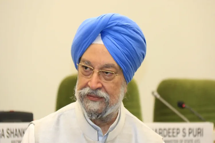 Minister of Petroleum and Natural Gas Hardeep Puri