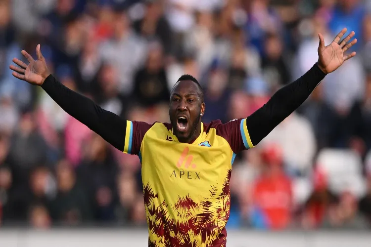 Jamaican Cricketer Andre Russell