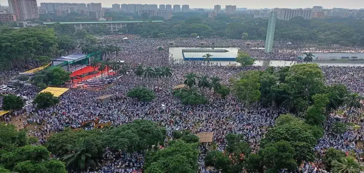 Jamaat-e-Islami rally at Suhrawardy Udyan, Dhaka