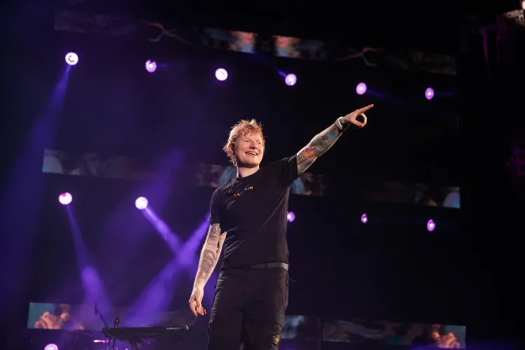 British Singer Ed Sheeran