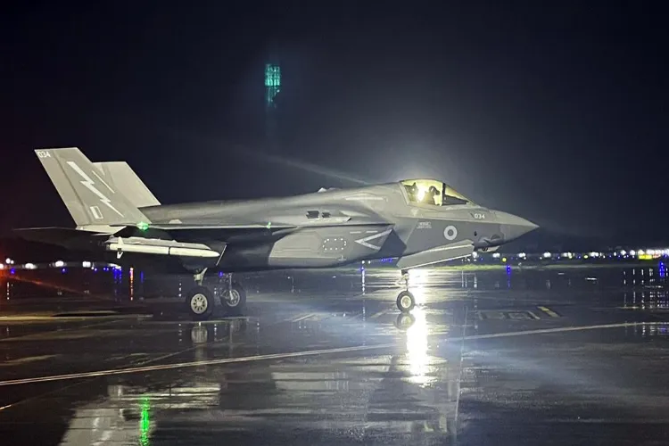 British F-35 jet 