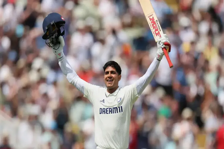 Indian Cricketer Shubman Gill