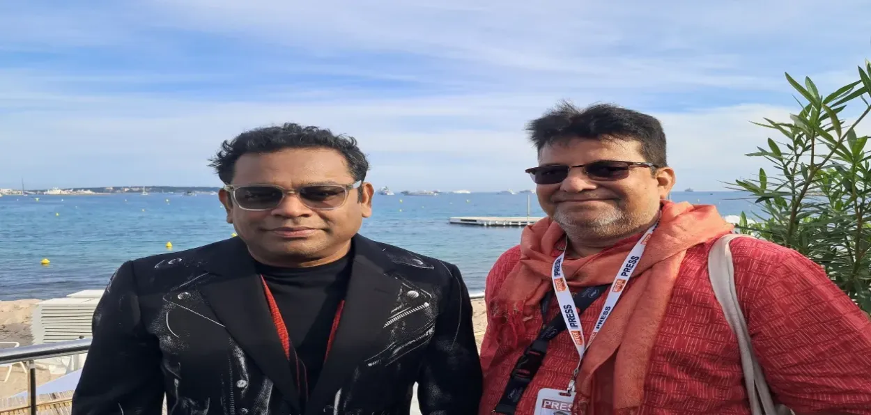 Late Ajit Rai with A R Rehman