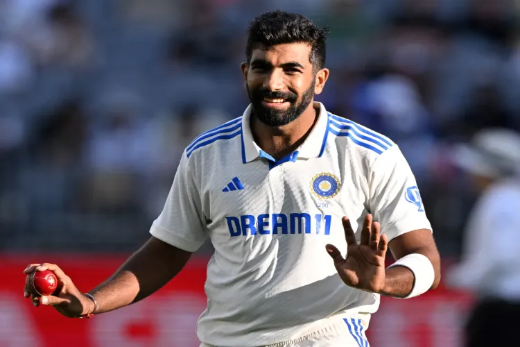 Indian Cricketer Jasprit Bumrah
