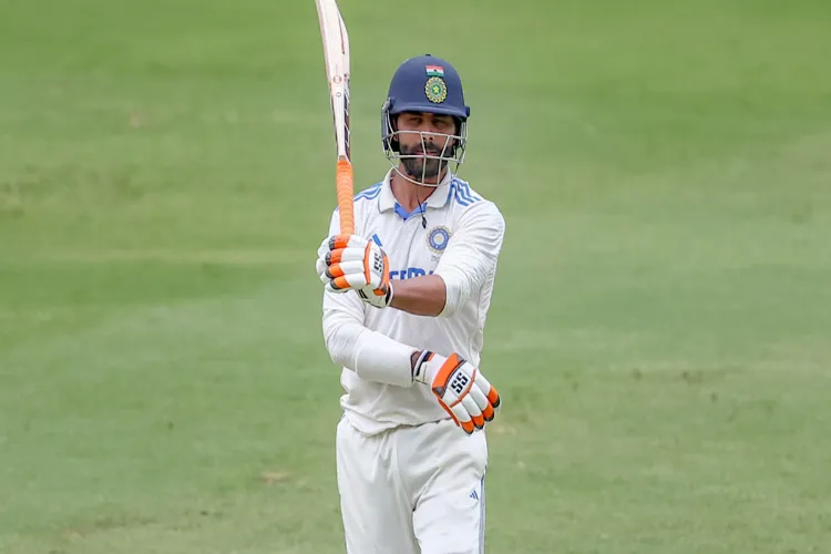 Indian cricketer Ravindra Jadeja