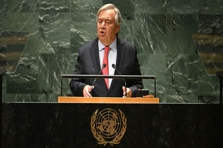 UN Secretary-General Antonio Guterres