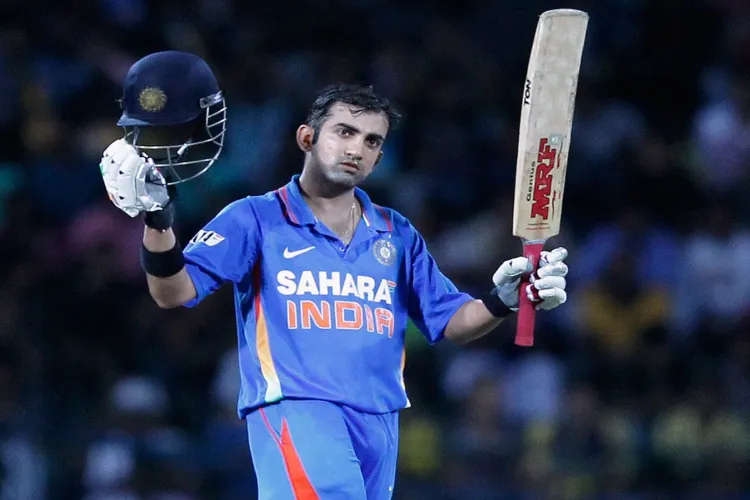 Indian cricket team coach and former player Gautam Gambhir