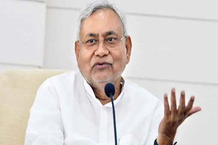 Bihar Chief Minister Nitish Kumar
