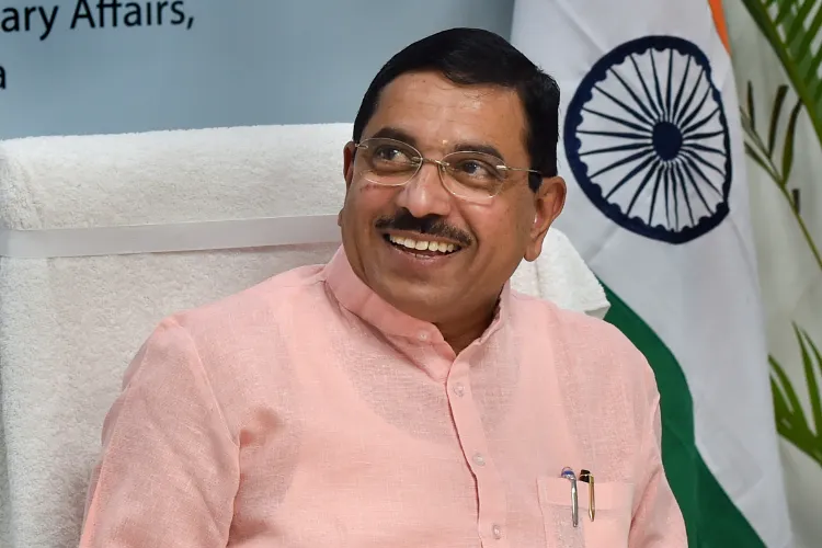 Union Minister Prahlad Joshi