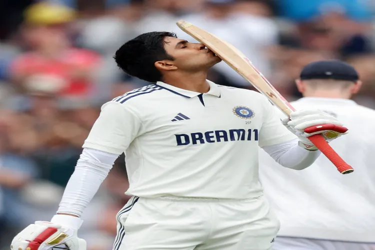 Indian Test captain Shubman Gill (file)