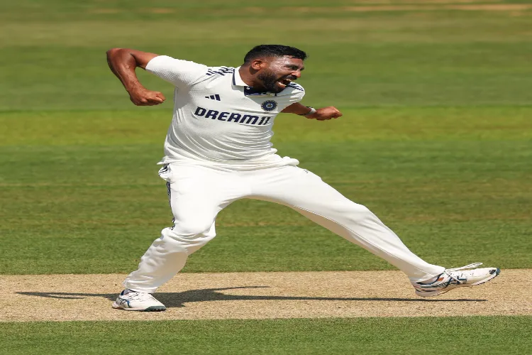 Indian Cricketer Mohammed Siraj (file)