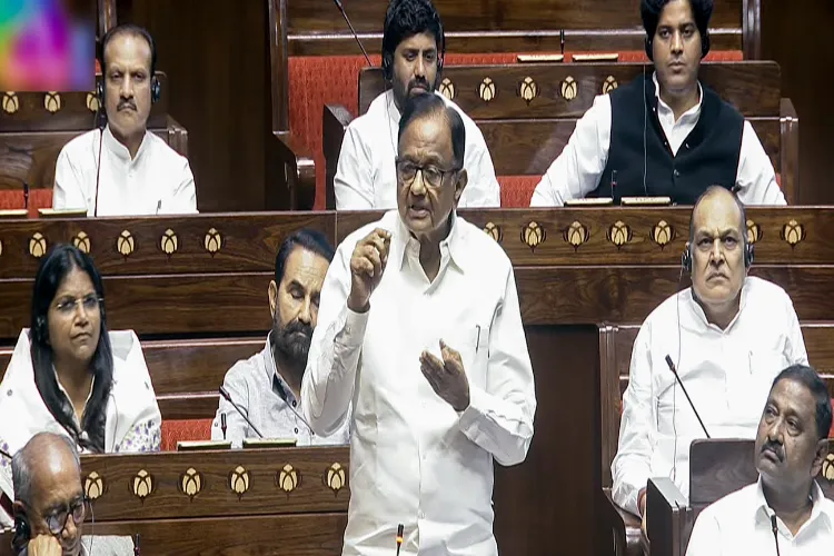 Congress MP P. Chidambaram