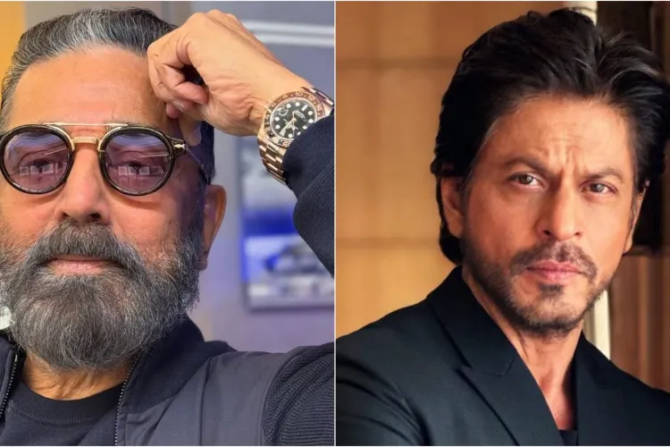 Kamal Haasan and Shah Rukh Khan