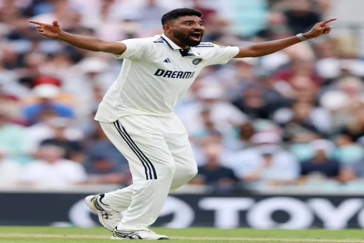 Indian Cricketer Mohammed Siraj (file)
