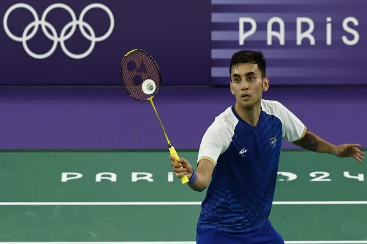 Indian Badminton player Lakshya Sen