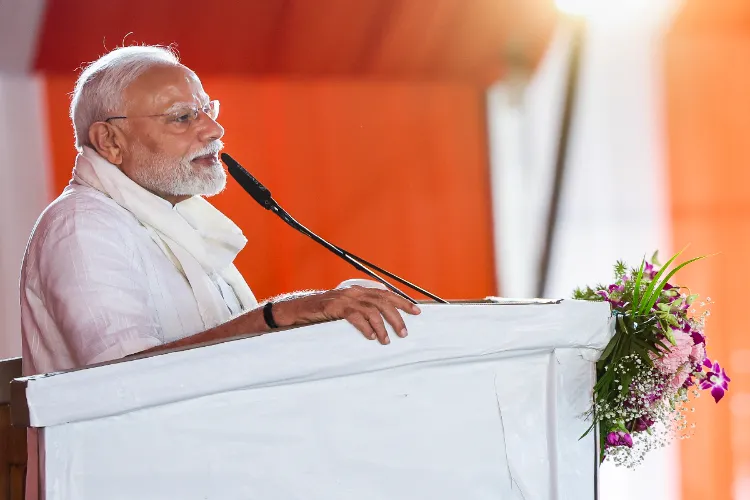 Prime Minister Narendra Modi in Varanasi