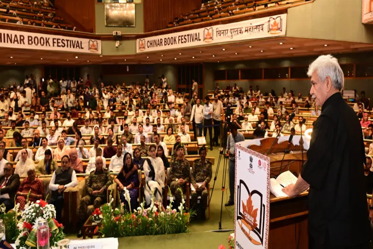 Lieutenant Governor attends ‘Chinar Book Festival’ organised by National Book Trust of India at Srinagar