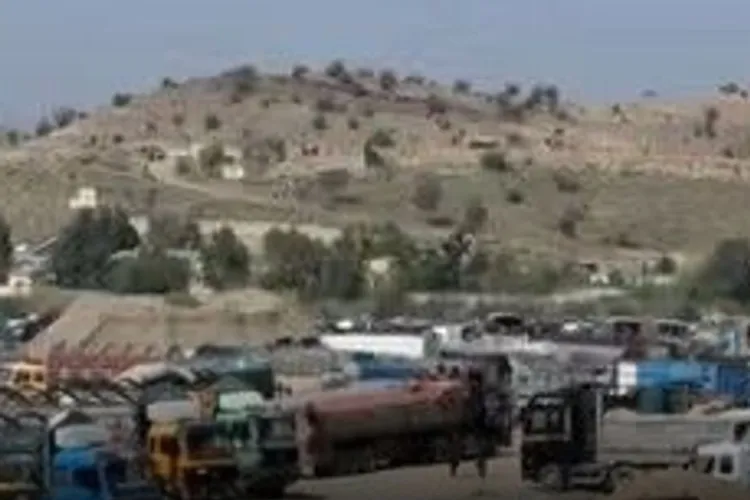 Ghulam Khar Border crossing (Courtesy: Afghanistan International)