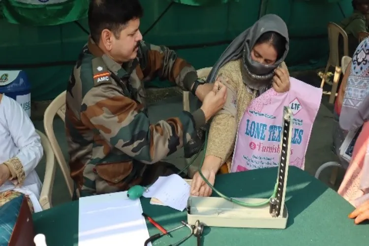 J-K: Army organises health camp for marginalised groups