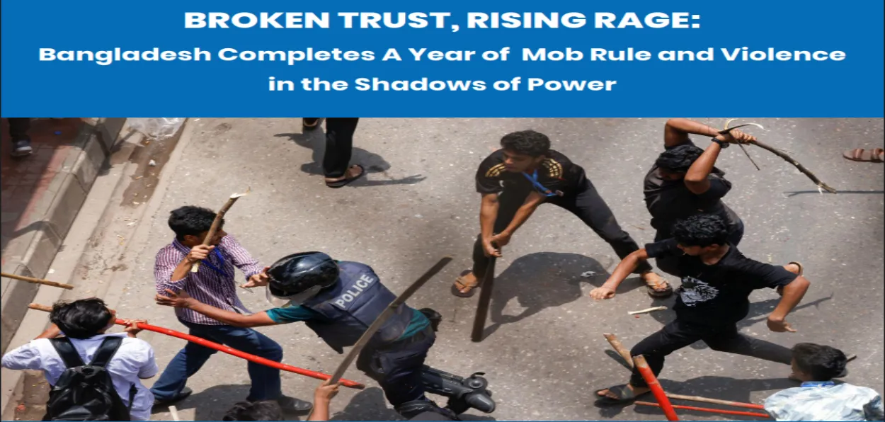 The cover of the report of  Global Center for Democratic Governance